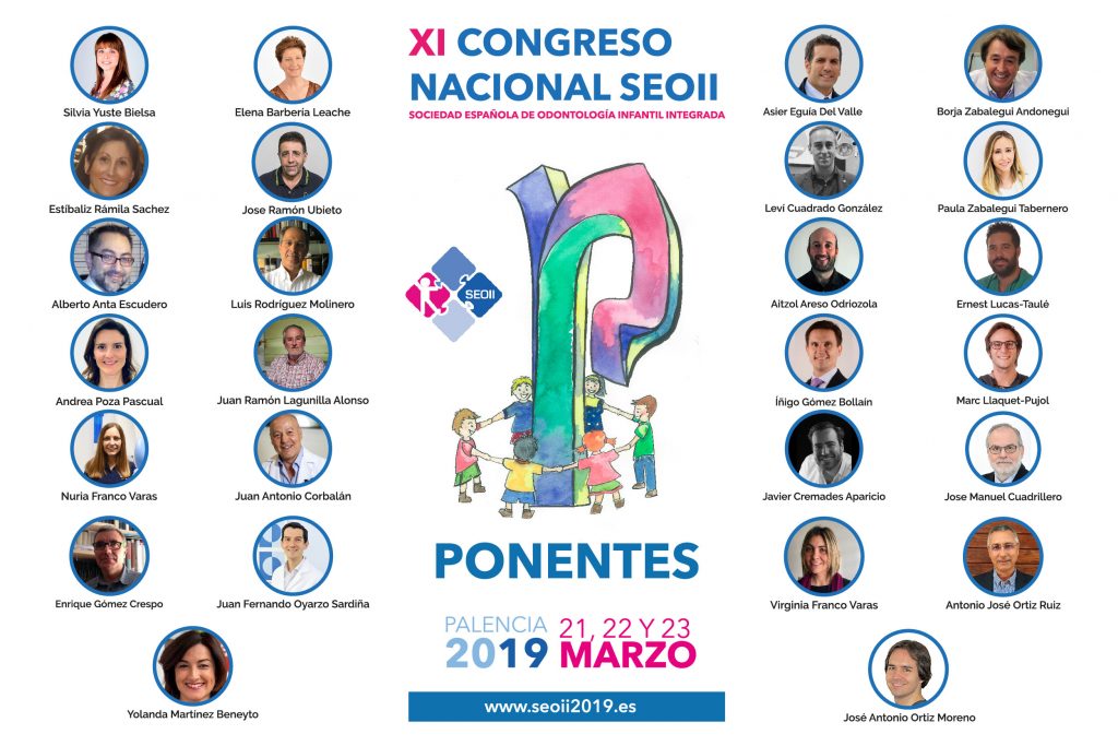 Orla ponentes XI Congreso Nacional de la Sociedad Española de Odontología Infantil Integrada
